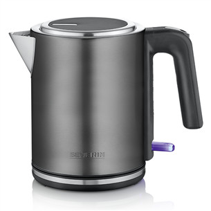 Severin, 2400 W, 1 L, tamsiai pilkas - Virdulys