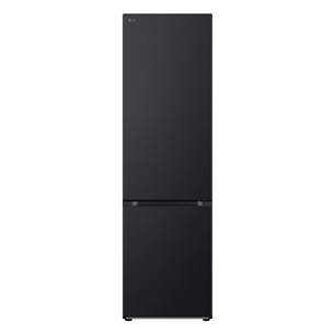 LG, NoFrost, 387 L, aukštis 203 cm, juodas - Šaldytuvas