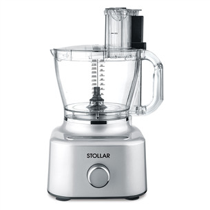 Stollar the Multi Food Processor, 1300 W, sidabro spalvos - Virtuvinis kombainas