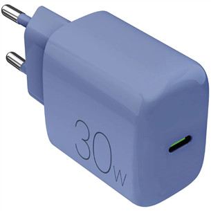 Puro DAILY 1, USB-C, 30 W, mėlynas - Įkroviklis