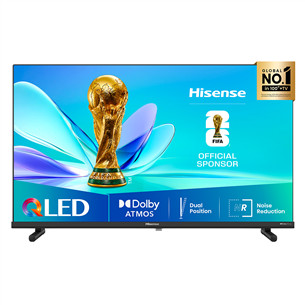 Hisense A5Q, 40'', Full HD, QLED, juodas - Televizorius