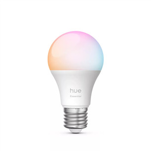 Philips Hue Essential A60, Full Color, E27, balta - Išmanioji lemputė