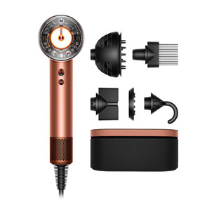 Dyson Supersonic Nural™, 1600 W, Amber Silk/Pink Champagne - Plaukų džiovintuvas