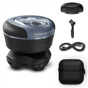 Rowenta GentleBald, Wet & Dry, juodas/mėlynas - Galvos skustuvas