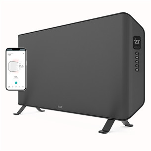 Duux Edge 2000 Smart 2000 W 30 m², pilkas - Konvekcinis radiatorius