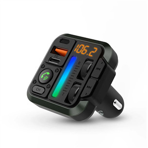 Nedis Car FM Transmitter Fixed, juodas - FM siųstuvas