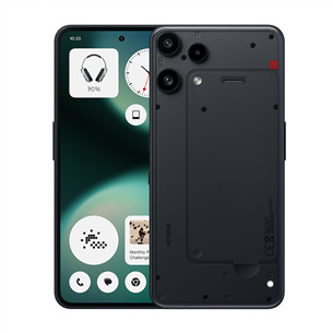 Nothing Phone (3a) lite, 8 GB, 128 GB, juodas - Išmanusis telefonas