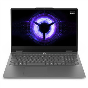 Lenovo LOQ Essential 15IRX11, 15,6'', Full HD, 144 Hz, i5, 16 GB, 512 GB, RTX 5050, ENG, pilkas - Nešiojamasis kompiuteris