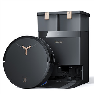 Ecovacs Deebot T50 Max Pro Omni, šlapio ir sauso valymo, juodas - Dulkių siurblys robotas