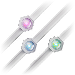 Nanoleaf Smart Multicolor Permanent Outdoor Lights Expansion Pack, 5 m, RGB, baltas - Išmanusis LED apšvietimo rinkinys