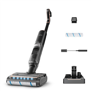 Tefal X-Clean 7, šlapias valymas, juodas/aukso spalvos - Belaidis siurblys kietoms grindims