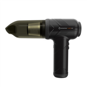 Hedgehog Turbovac, juodas - Rankinis dulkių siurblys