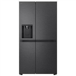 SBS šaldytuvas  LG, Water & Ice Dispenser, 641 l, aukštis 179 cm, juodas   Prekė-GSLC41EPPE.AEPQEUR
