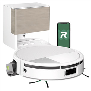 iRobot Roomba® Max 705 Combo, Wet & Dry, baltas - Dulkių siurblys robotas