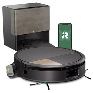 iRobot Roomba® Max 705 Combo, Wet & Dry, juodas - Dulkių siurblys robotas