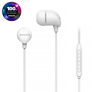 Philips TAE2146, USB-C, baltos - Ausinės