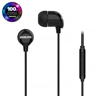 Philips TAE2146, USB-C, juodos - Ausinės