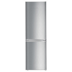 Liebherr, SmartFrost, 296 L, aukštis 182 cm, sidabro spalvos - Šaldytuvas