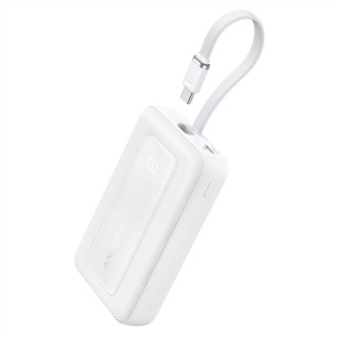 Anker Zolo Power Bank, 30 W, 20000 mAh, balta - Išorinė baterija