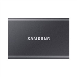 Samsung Portable SSD T7, 4 TB, USB 3.2 Gen 2, pilkas - Išorinis SSD diskas