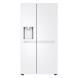 LG, Water & Ice Dispenser, 638 L, aukštis 179 cm, baltas - SBS Šaldytuvas
