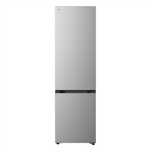 LG, NoFrost, 375 L, aukštis 203 cm, sidabro spalvos - Šaldytuvas