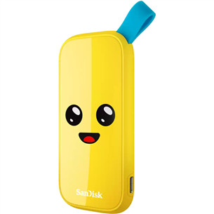 SanDisk Fortnite Portable SSD Peely Edition, 1 TB, geltonas - Išorinis SSD diskas