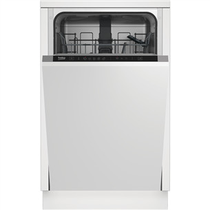 Beko, 10 komplektų talpa, plotis 44,8 cm - Įmontuojama indaplovė