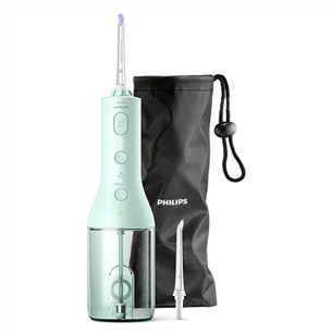 Philips Sonicare Cordless Power Flosser 3000, žalias - Irigatorius