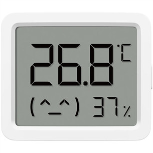 Xiaomi Smart Temperature and Humidity Monitor 3 Mini, baltas - Išmanusis temperatūros ir drėgmės jutiklis