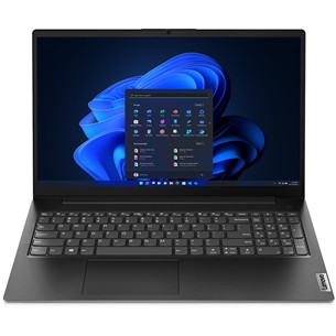 Lenovo V15 Gen 4, 15,6'', TN, Ryzen 3, 8 GB, 256 GB, ENG/ITA, juodas - Nešiojamasis kompiuteris