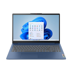 Lenovo IdeaPad Slim 3 Gen 8, 15,6'', Ryzen 5, 16 GB, 512 GB, ENG, tamsiai mėlynas - Nešiojamasis kompiuteris