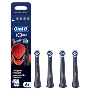 Braun Oral-B iO, Kids Disney Spiderman, 4 vnt. - Dantų šepetėlių antgaliai