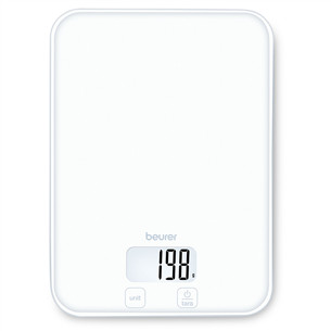 Beurer KS 19 Pure White, baltos - Virtuvinės svarstyklės