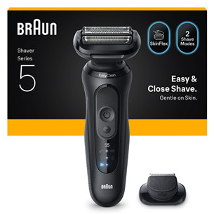 Braun Series 5, Wet & Dry, juoda - Barzdaskutė