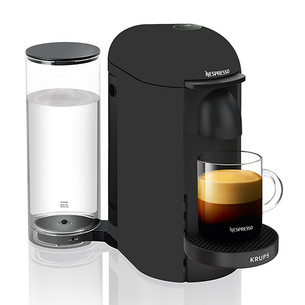 Krups Nespresso Vertuo Plus, matinis juodas - Kapsulinis kavos aparatas