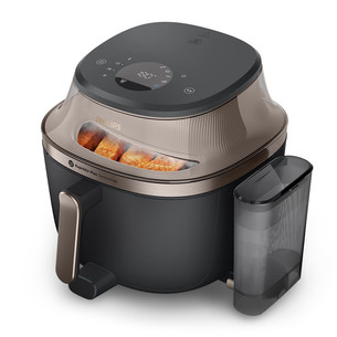 Philips 5000 Series, 7,2 L, 2000 W, garų funkcija, aukso spalvos/juoda - Karšto oro gruzdintuvė