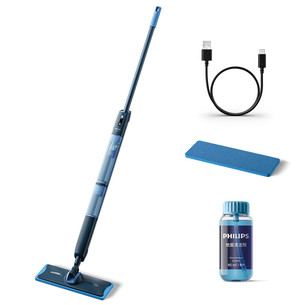 Philips OneUp, Series 5000, mėlyna - Elektrinė grindų šluota