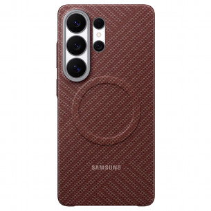 Samsung Carbon Magnet Case, Galaxy S26 Ultra, raudonas - Dėklas
