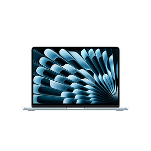 Apple MacBook Air 13 (2026), M5, 10C/10C, 16 GB, 1 TB, SWE, šviesiai mėlynas - Nešiojamasis kompiuteris