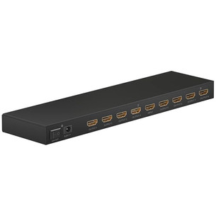 GOOBAY HDMI Splitter 1 to 8, 4K, 60 Hz, juodas - HDMI™ skirstytuvas