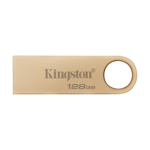 Kingston DataTraveler SE9 G3, 128 GB, aukso spalvos - USB atmintinė