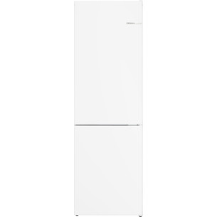 Bosch, Series 4, NoFrost, 321 L, aukštis 186 cm, baltas - Šaldytuvas