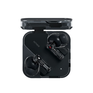 Nothing Ear, juodos - Belaidės ausinės