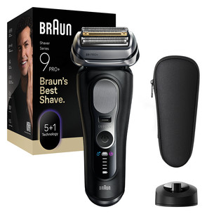Braun Series 9 Pro+, Wet & Dry, juodas - Skustuvas