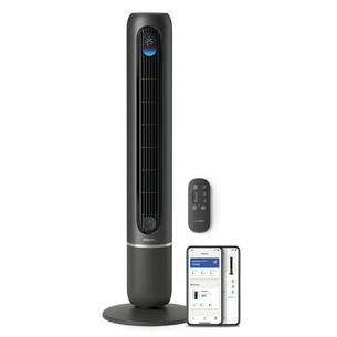 Philips Smart Tower Fan 7000 Series, tamsiai pilkas - Bokštinis ventiliatorius