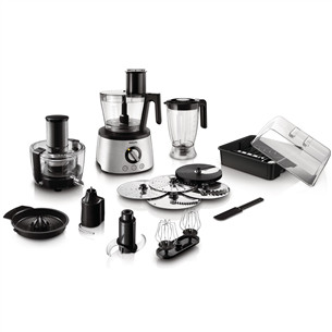 Philips Avance Collection, 1300 W, pilkas/juodas - Virtuvinis kombainas