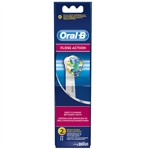 Dantų šepetėlių antgaliai Braun Oral-B FlossAction, 2vnt.   Prekė-EB25-2NEW