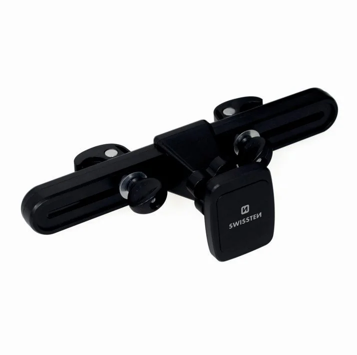 Swissten S-Grip M5-OP Universal Car Seat Holder With Magnet For Tablets / Phones / GPS Black