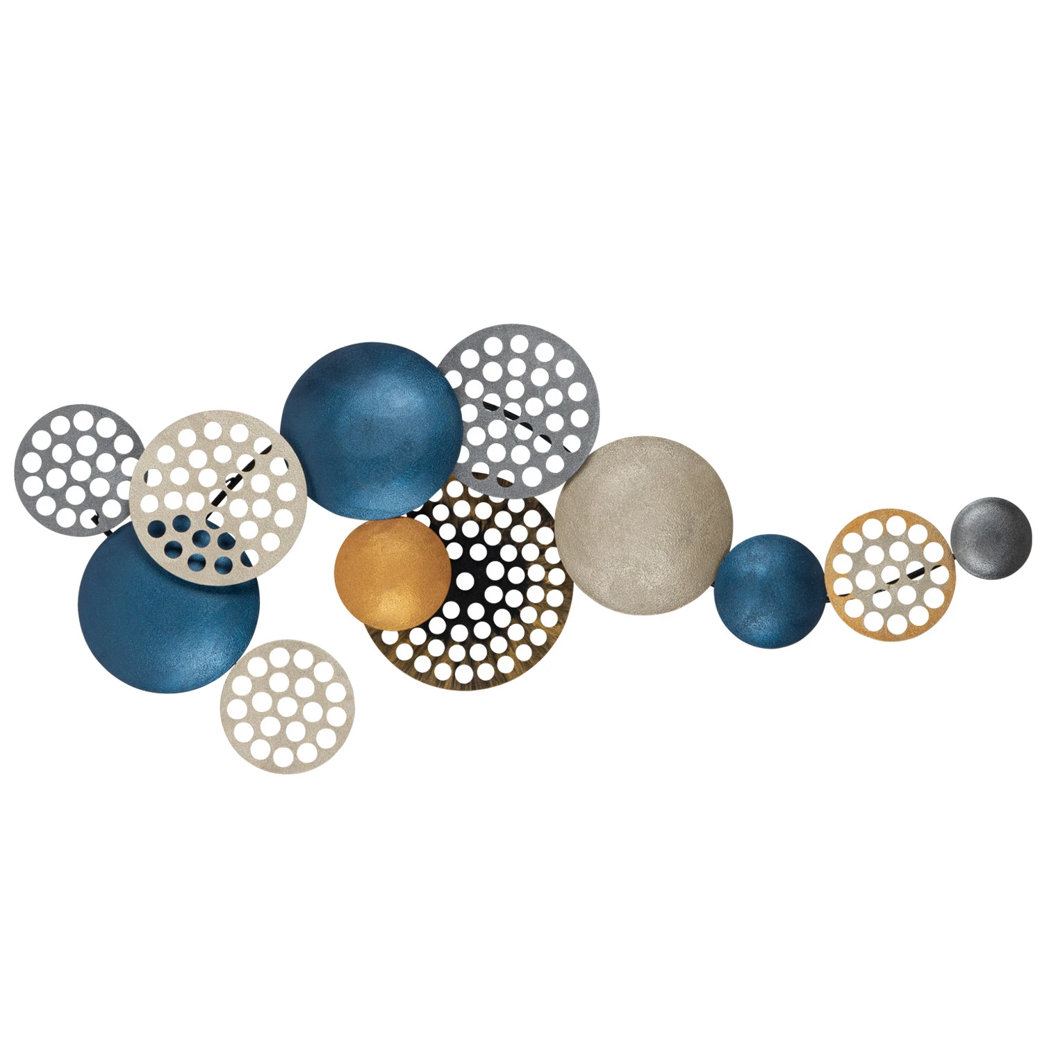 Dekoratyvinis metalinis sienų aksesuaras, Wallxpert, daugiaspalvis, 90 x 8 x 42, cm